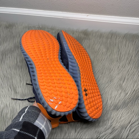 Adidas Alphabounce City Running Shoes Navy Orange Climate Control Size 13 Men’s - Picture 10 of 11